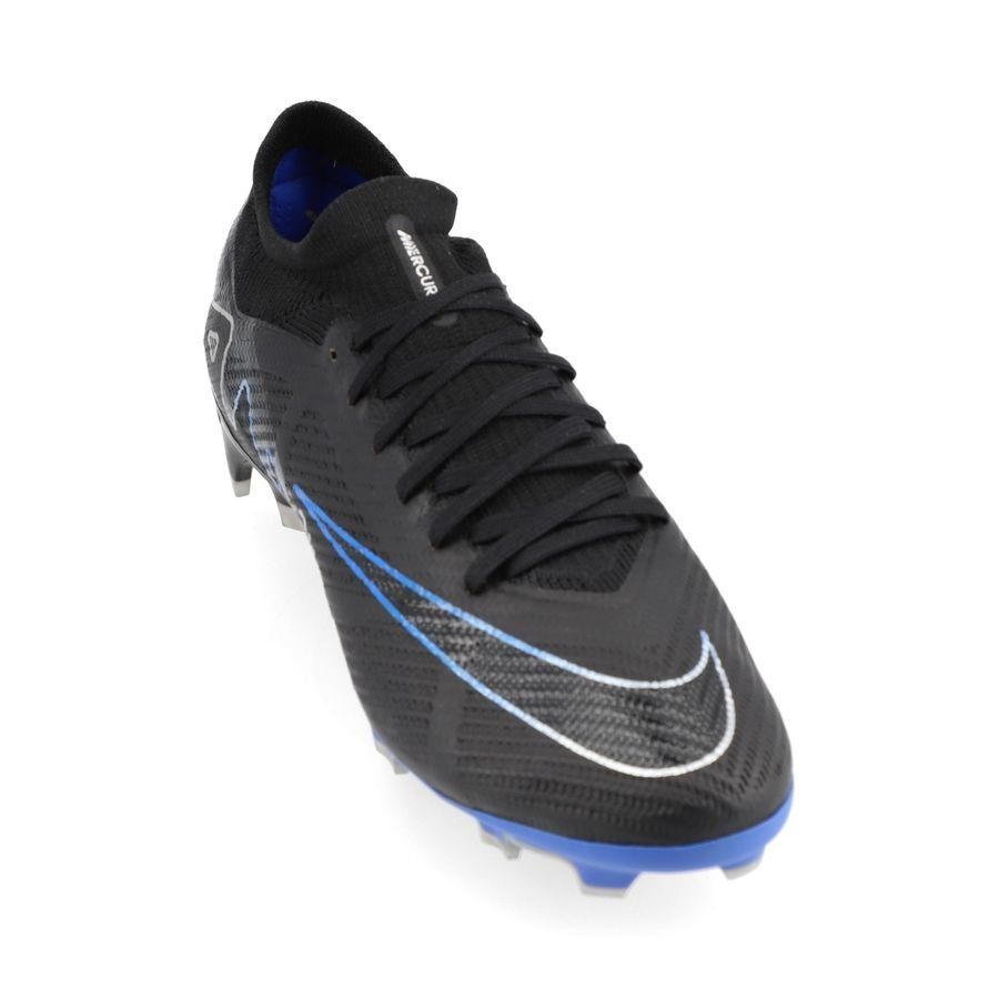 Nike Air Zoom Mercurial Vapor 15 Pro FG Shadow - Noir/Chrome/Bleu