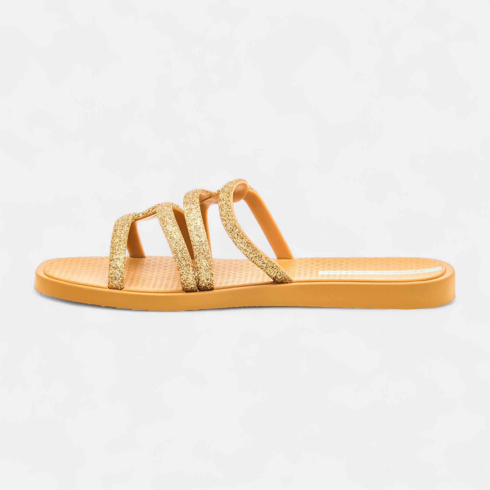 Claquettes de plage Femme or