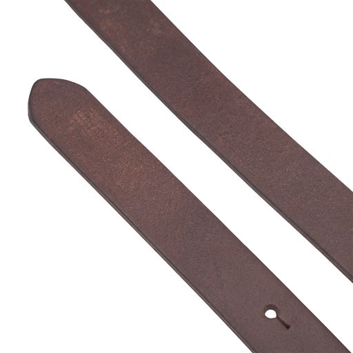 Depeche Narrow Bælte, Dark Brown, 85 cm