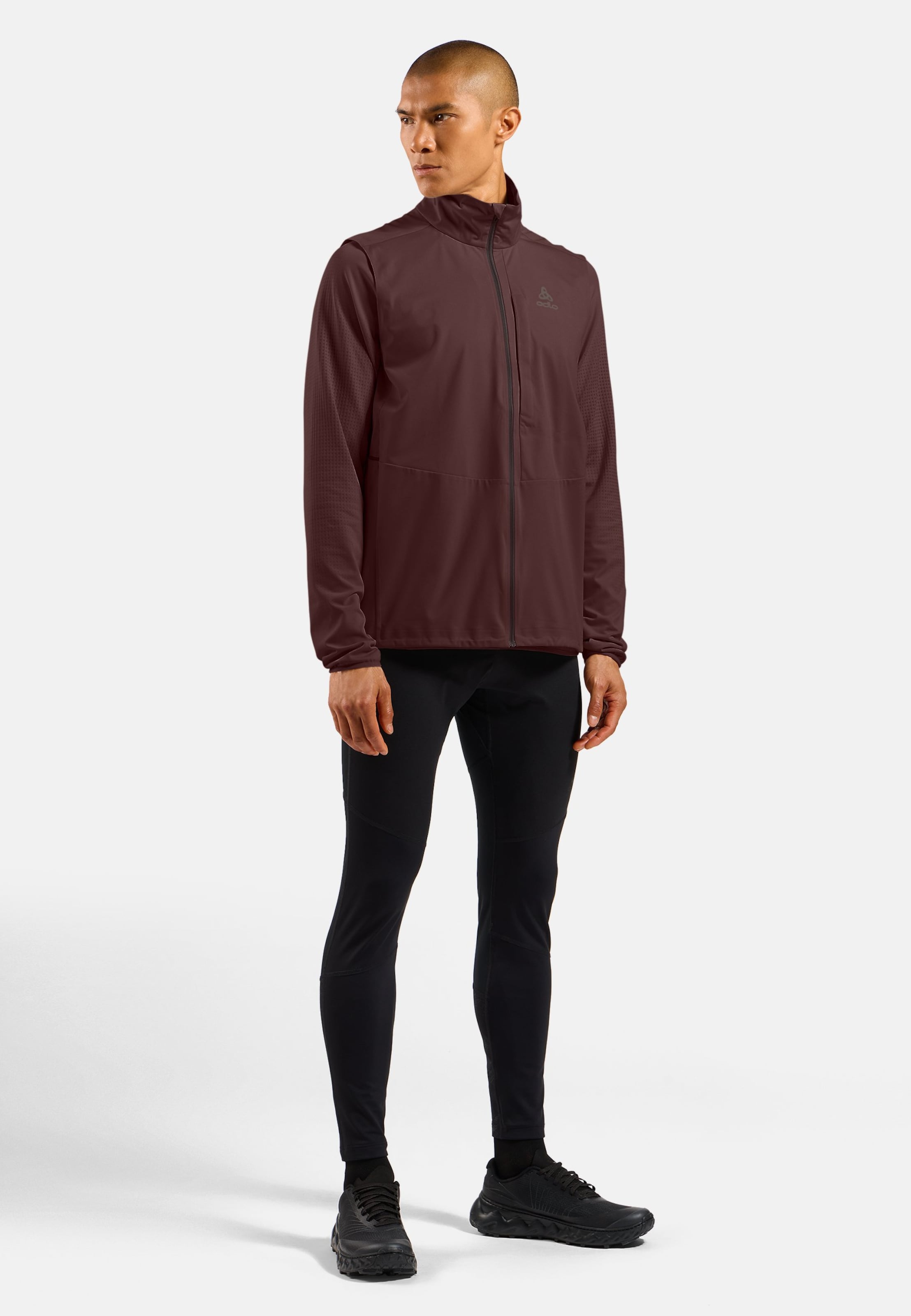 Zeroweight Warm Softshell-Laufweste 2.0 in fudge