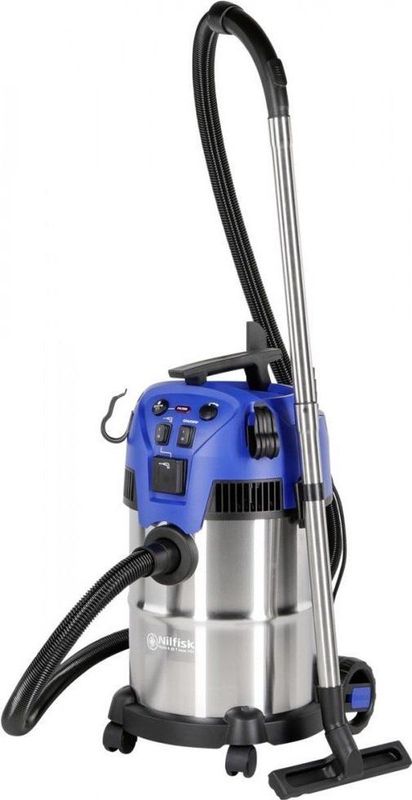 Nilfisk Multi 30T VSC INOX Nat en droogzuiger Blauw