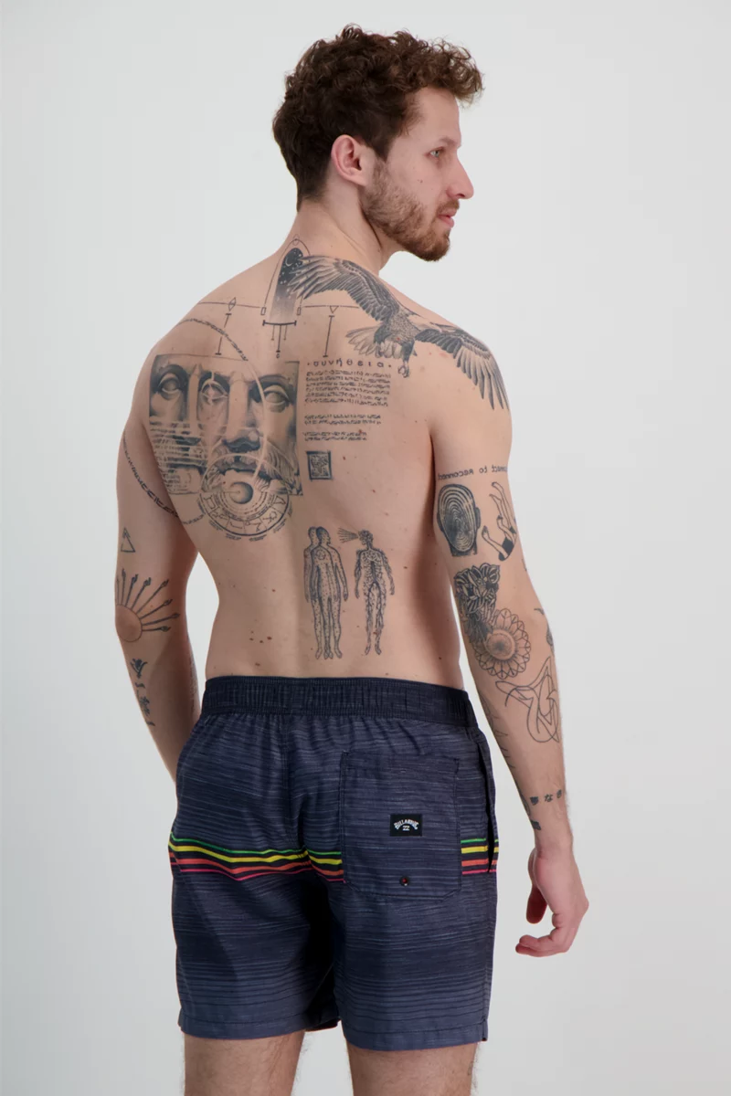 Billabong All Day Stripe 16 Inch Herren Badeshort