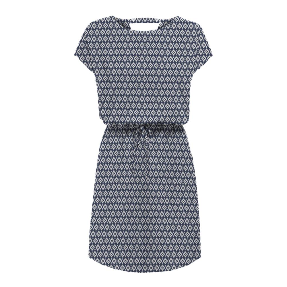 Only Robe Bleu Imprimé Femme Only Onlnova