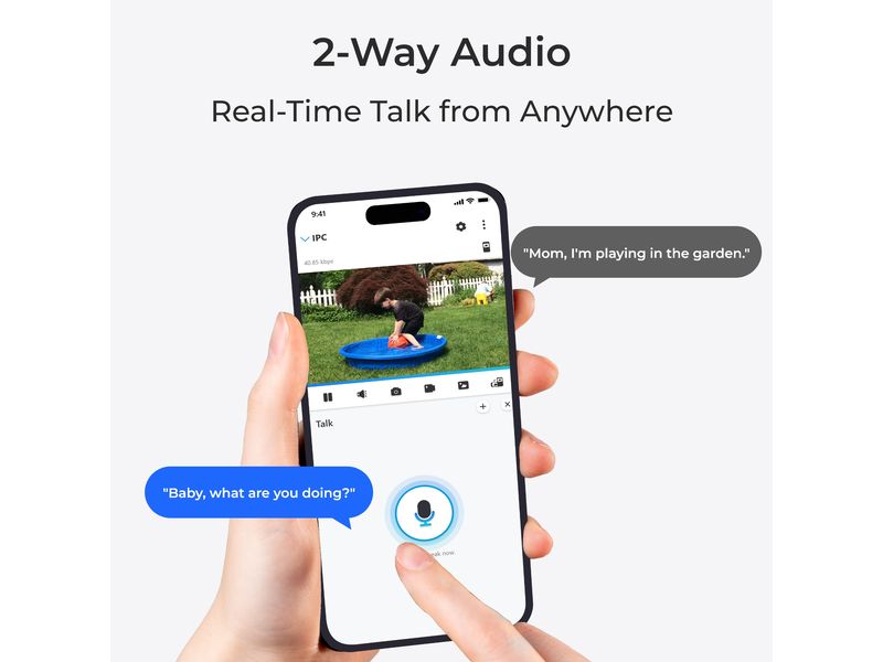 Reolink Netzwerkkamera E560 4K Smarte 4K 8MP PTZ Wi-Fi 6 Kamera mit Auto-Tracking