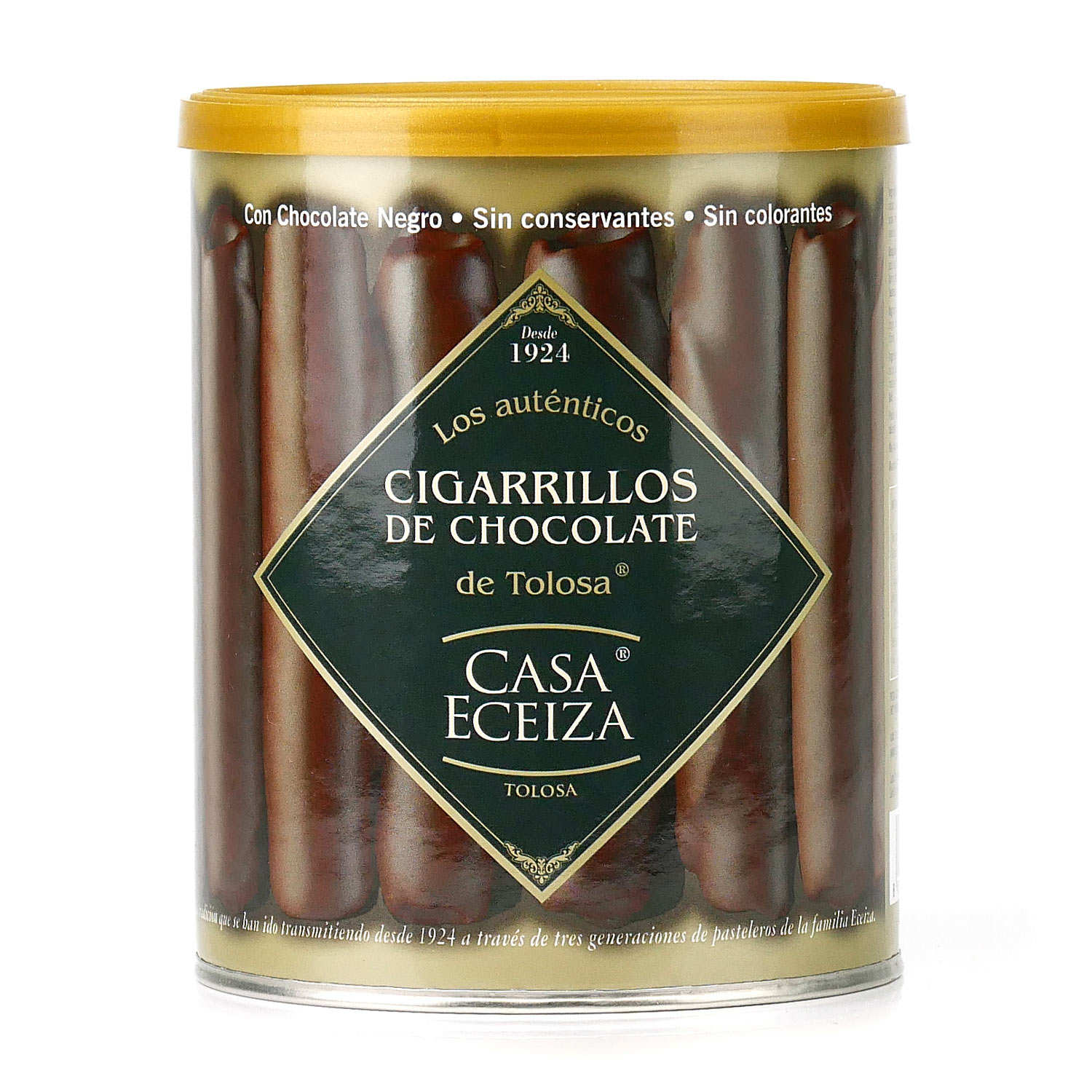 Cigarettes enrobées de chocolat noir - Biscuit pur beurre