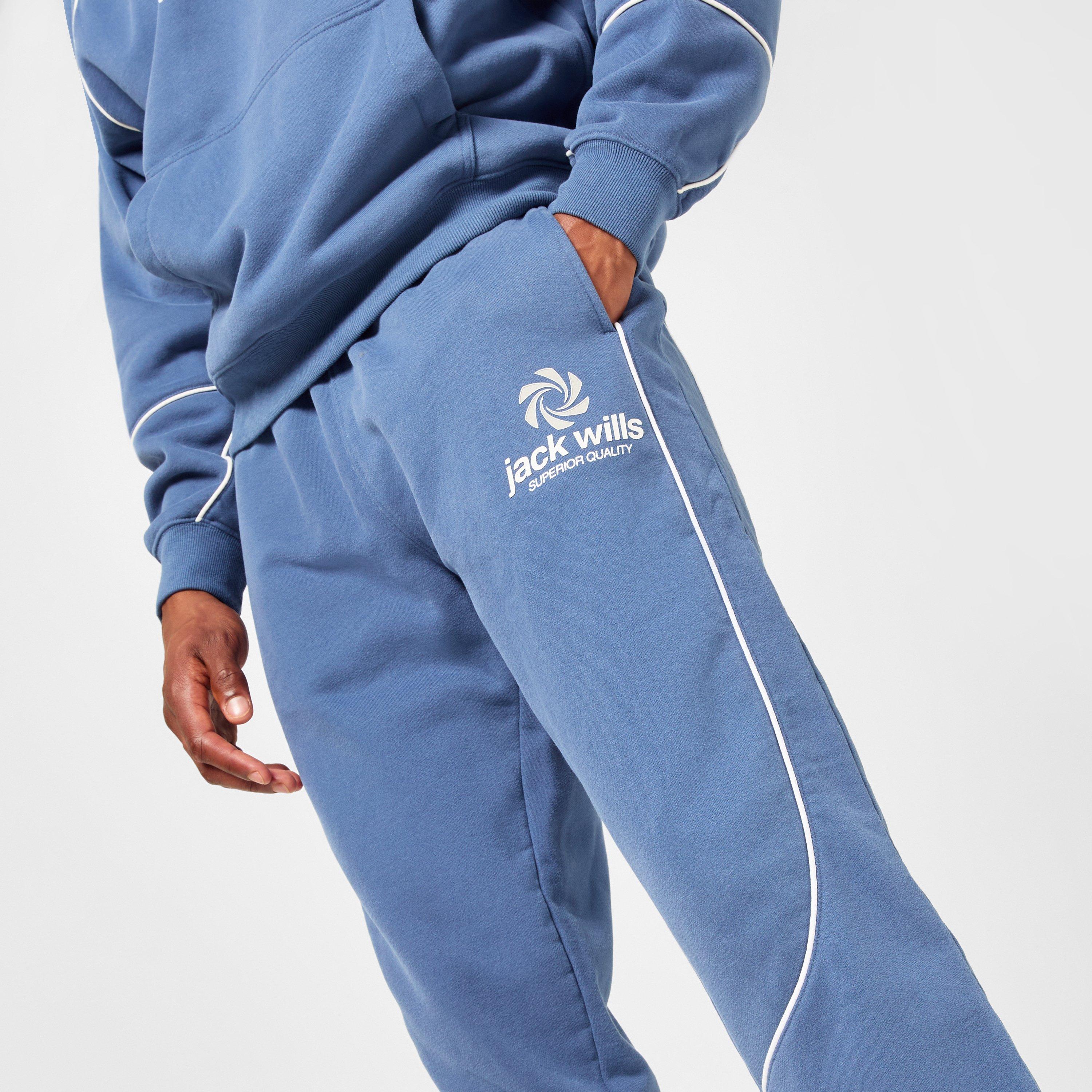 Jack Wills JW Piped Sport Jogging Bottoms