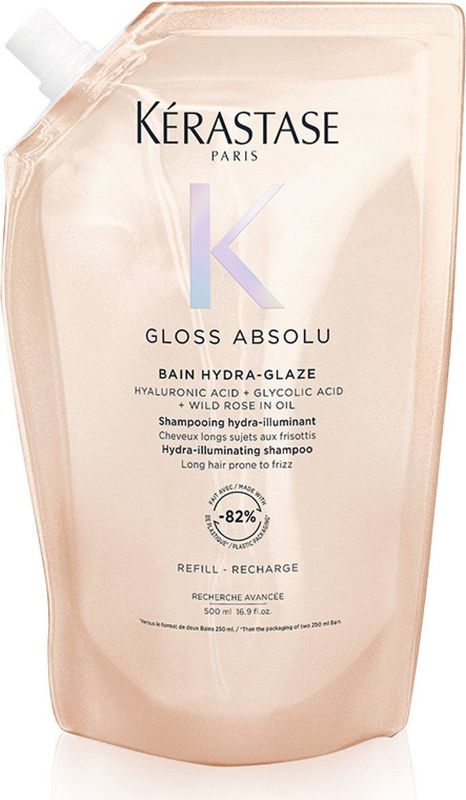 Kérastase - Gloss Absolu Bain Hydra-Glaze - Shampoo - Refill Verpakking 500ml