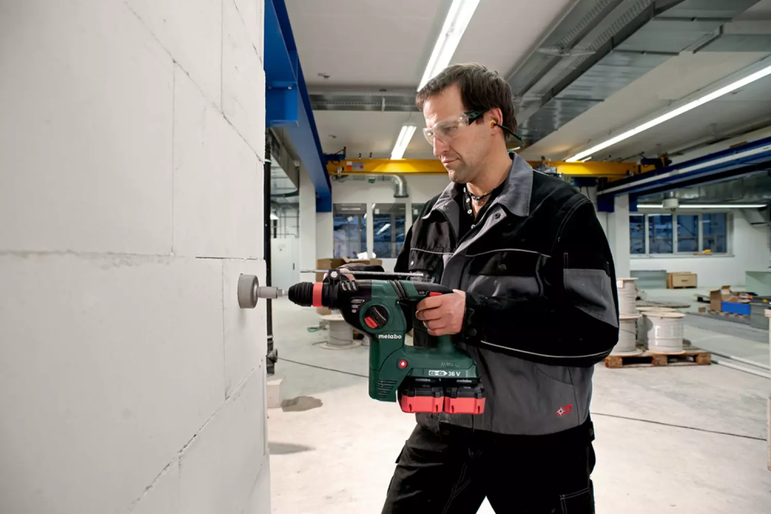 Metabo KHA 36-18 LTX 18V Li-Ion accu SDS-Plus Combihamer body in MetaBox - 3,1J