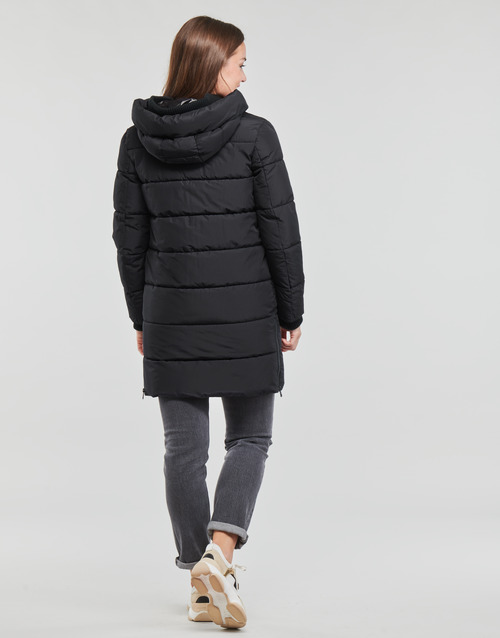 Esprit - RCS LL RIB COAT - BLACK