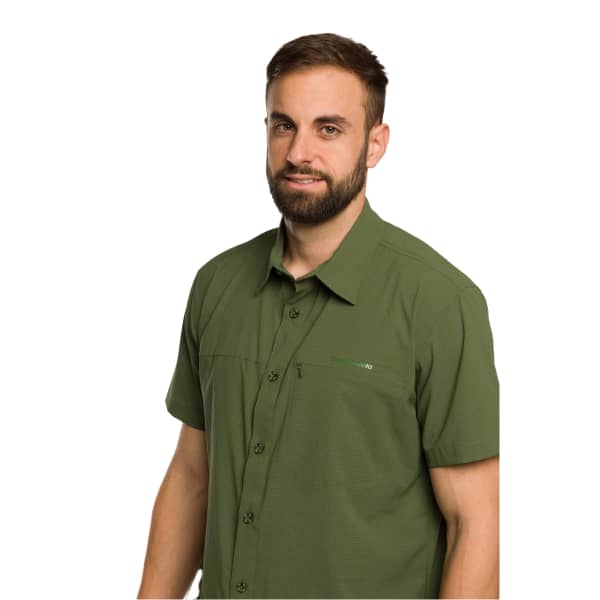Chemise randonnée TRANGOWORLD ESERA VN BRONZE GREEN