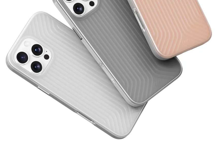 Rockit - Effen telefoonhoesje met textuur - iPhone 16 Pro Max / 16 Pro / 16 Plus / 16