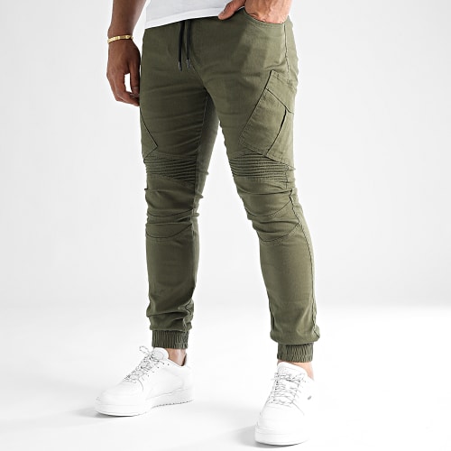 Pantalon Cargo P6085 Vert Kaki