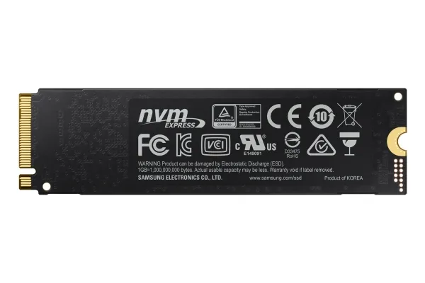 Samsung 970 EVO Plus MZ-V7S1T0BW - SSD - krypteret - 1 TB - intern - M.2 2280 - PCIe 3.0 x4 (NVMe) - buffer: 1 GB - 256-bit AES - TCG Opal Encryption