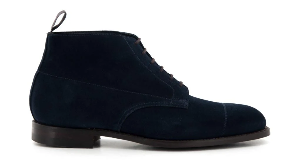 CROCKETT AND JONES - WYE SUEDE OCEAN