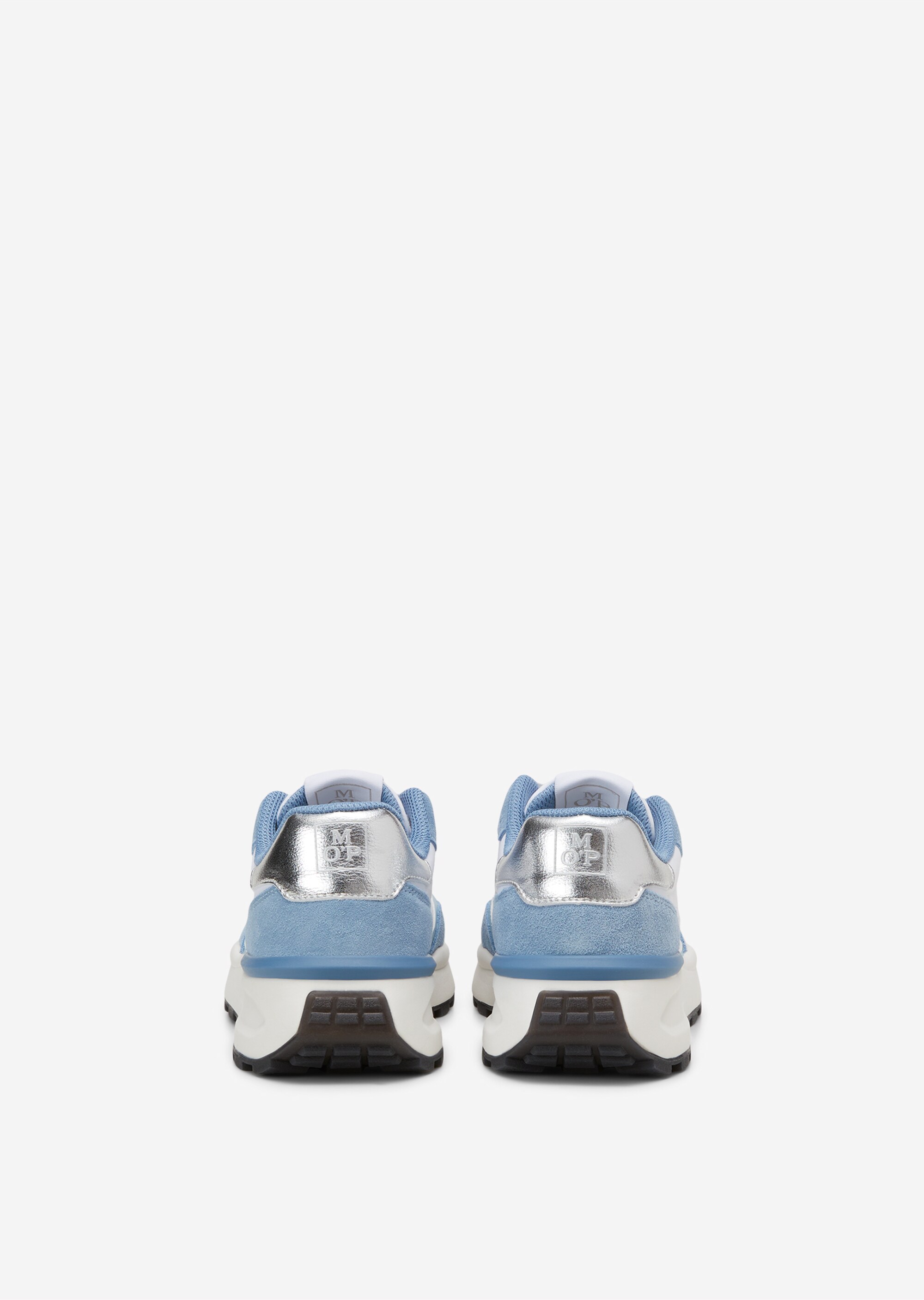 Sneaker mit Metallic-Details