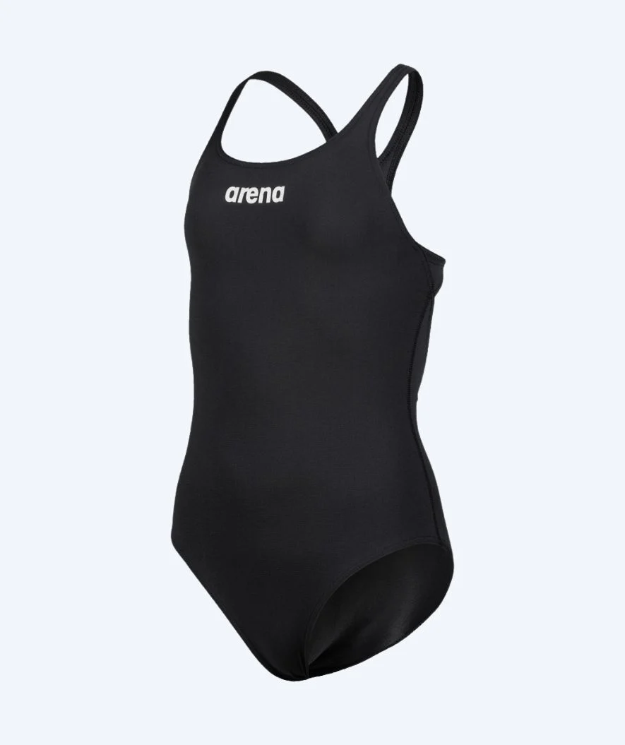 Arena badedragt til piger - Team Swim Pro Solid - Sort