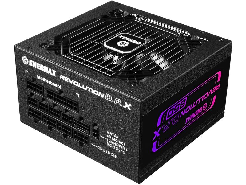 Enermax Netzteil Revolution D.F. X 850 W Vollständig modulares ATX 3.0-Netzteil