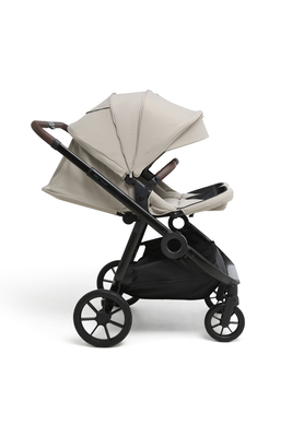 Beemoo Pro Twin 2 Søskenvogn, Latte Beige