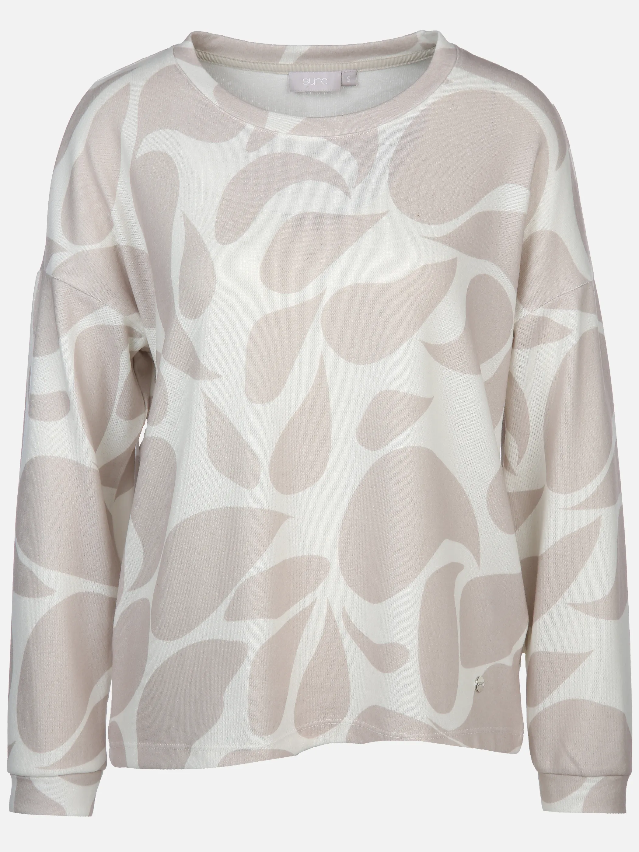 Damen Print Flauschshirt