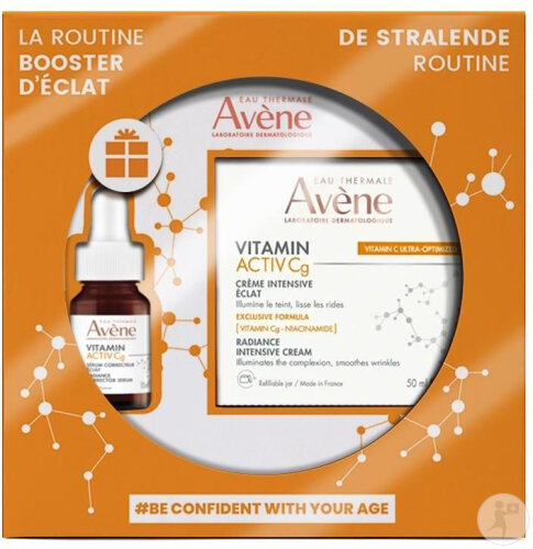 Avène Coffret Vitamine Activ Cg Crème 50ml + Sérum 10ml