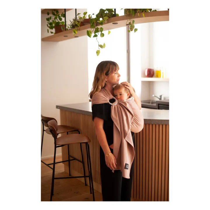 Mama Hangs Sling en coton bio | Terracotta