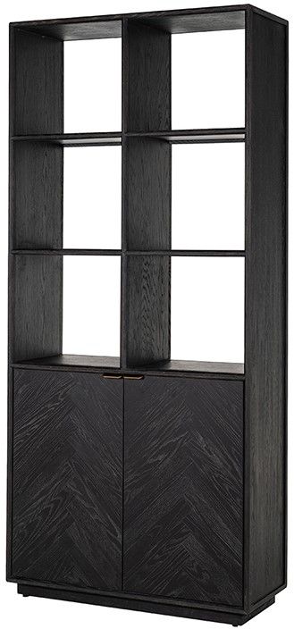 Boekenkast 210708 Blackbone Brass B100 x D40 x H220 cm