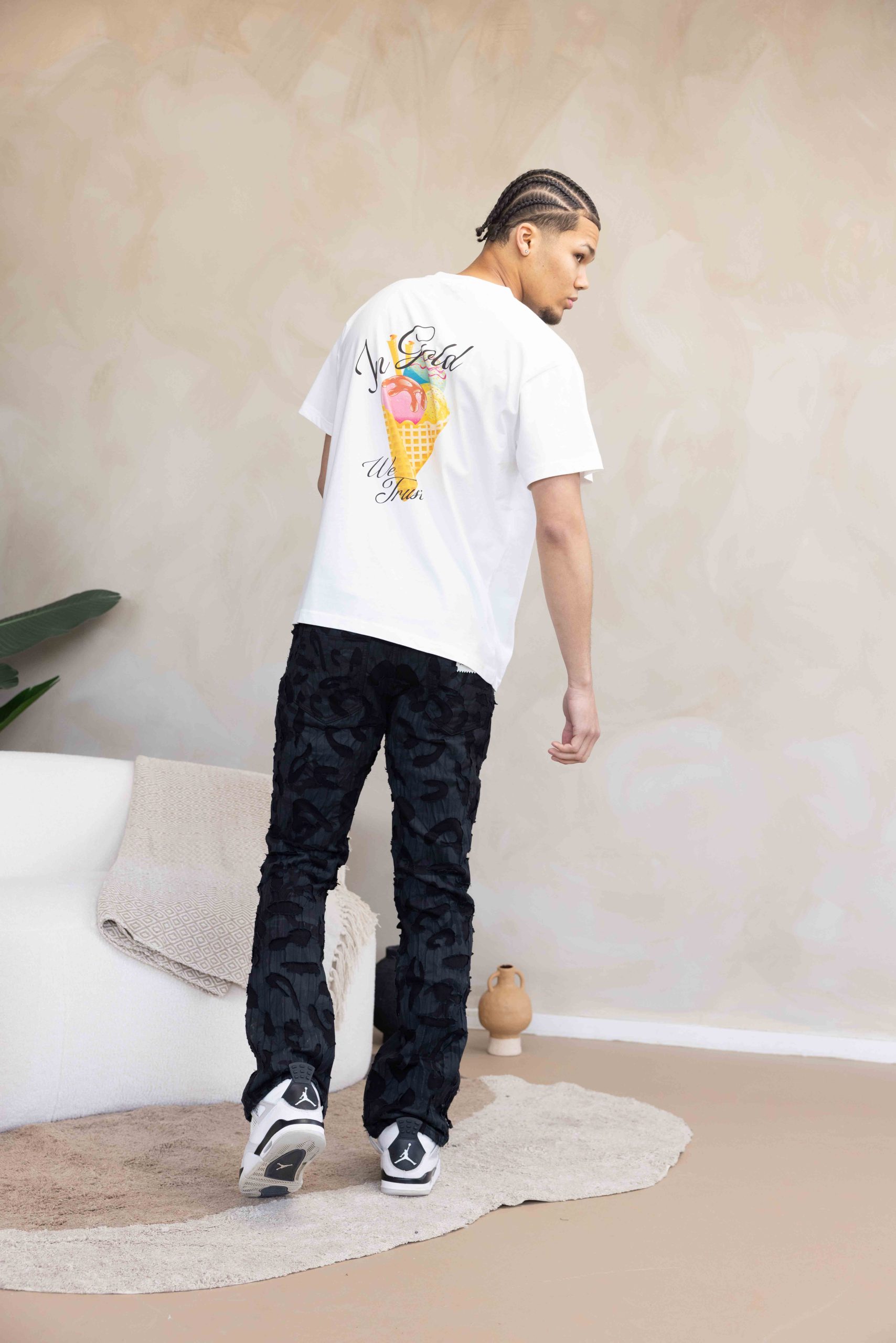 Amicci Franco Jeans Heren Zwart