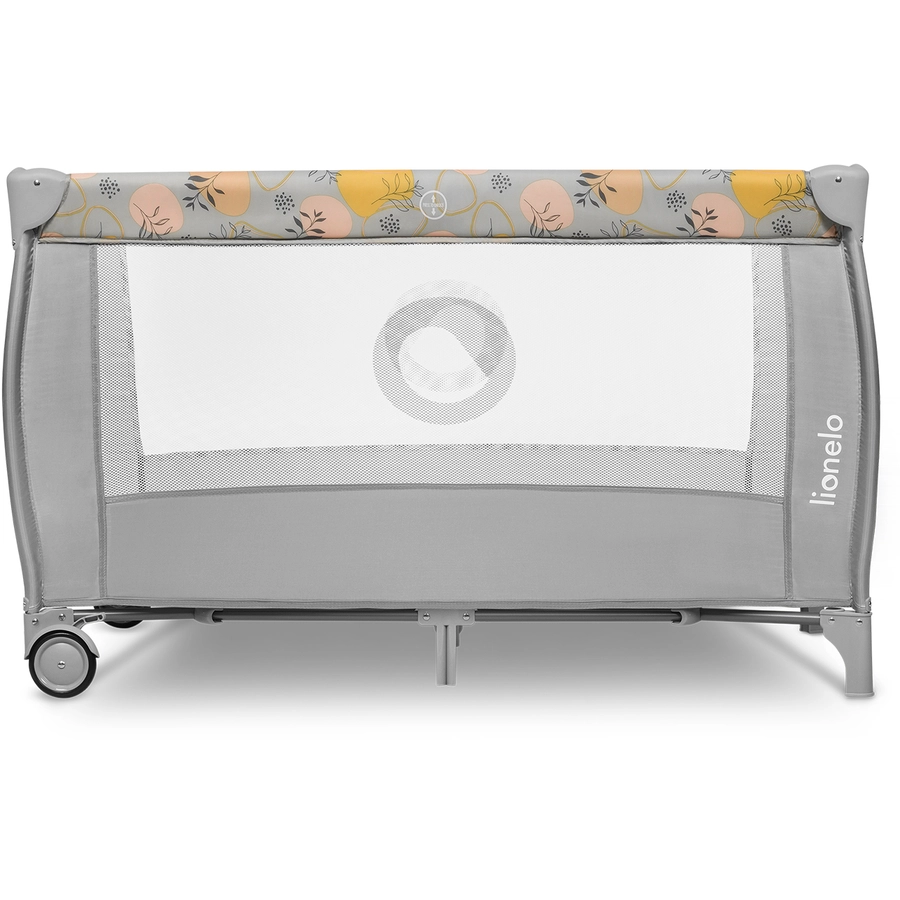 lionelo Reisebett Stefi Plus Pink Yellow