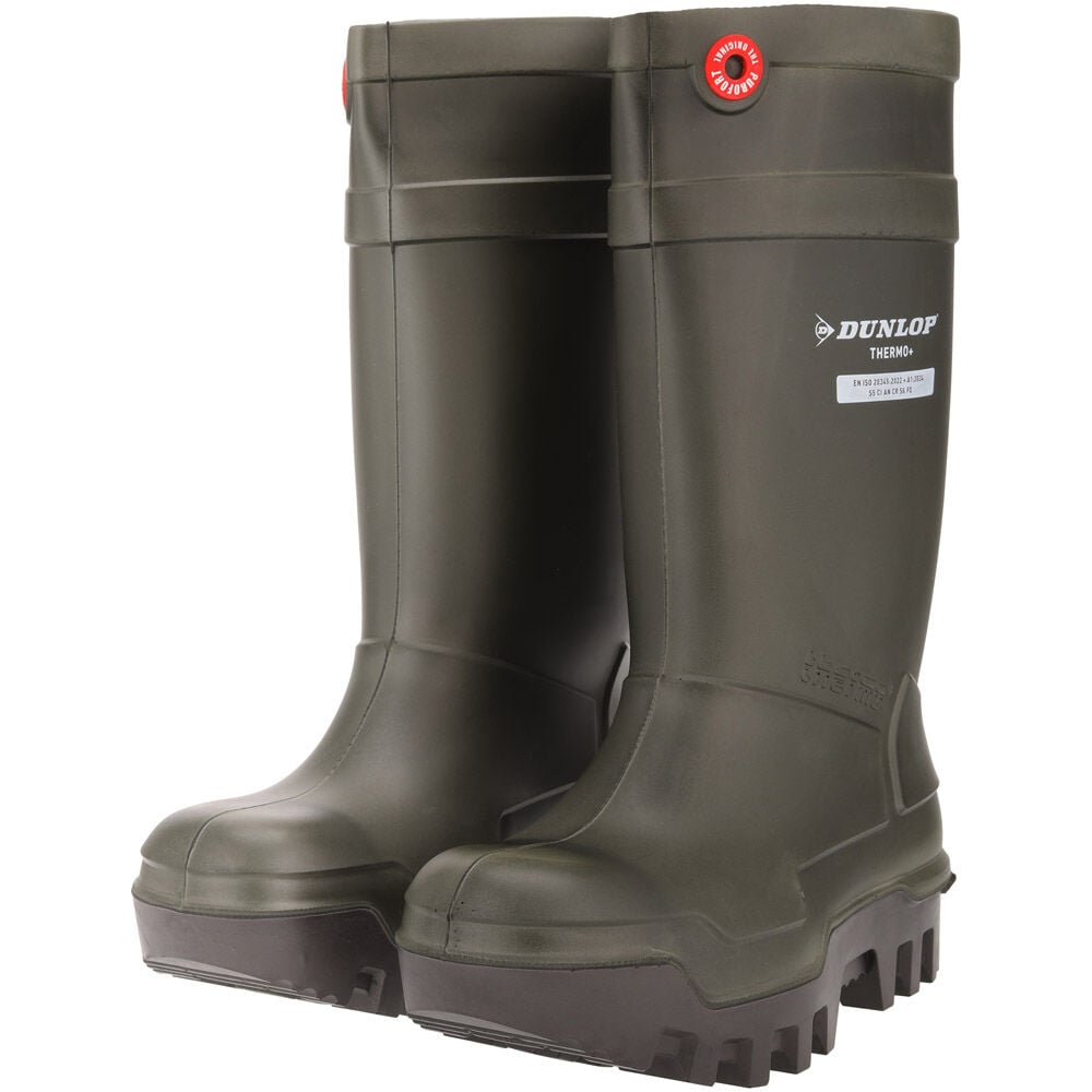 Dunlop Purofort Thermo  Full Safety C662933.HA - Werklaarzen - Donkergroen - 43