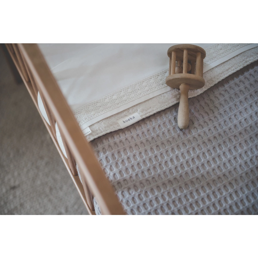 koeka Babydecke Plüsch Oslo Taupe