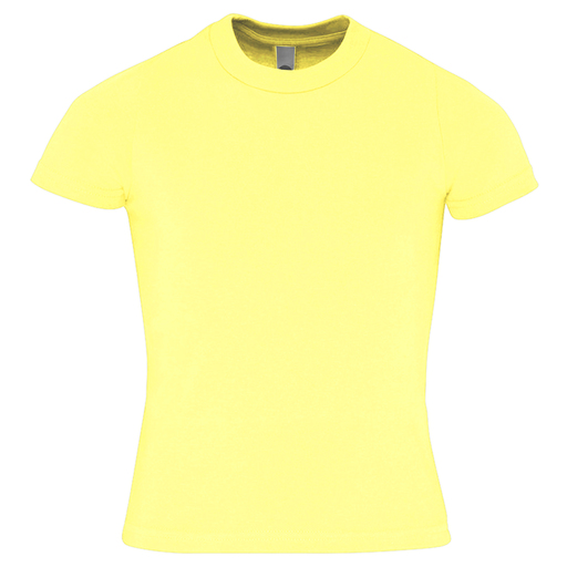 Camiseta básica de manga curta da American Apparel