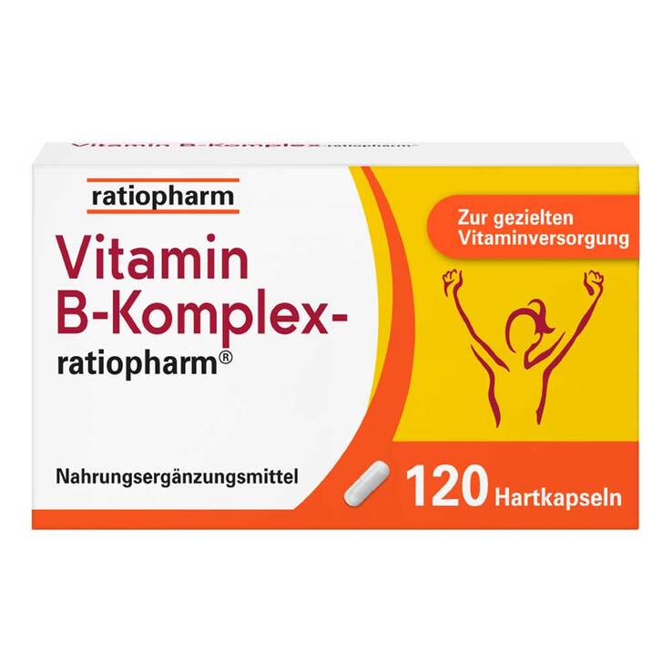 Vitamin B-Komplex ratiopharm Kapseln, 120 St