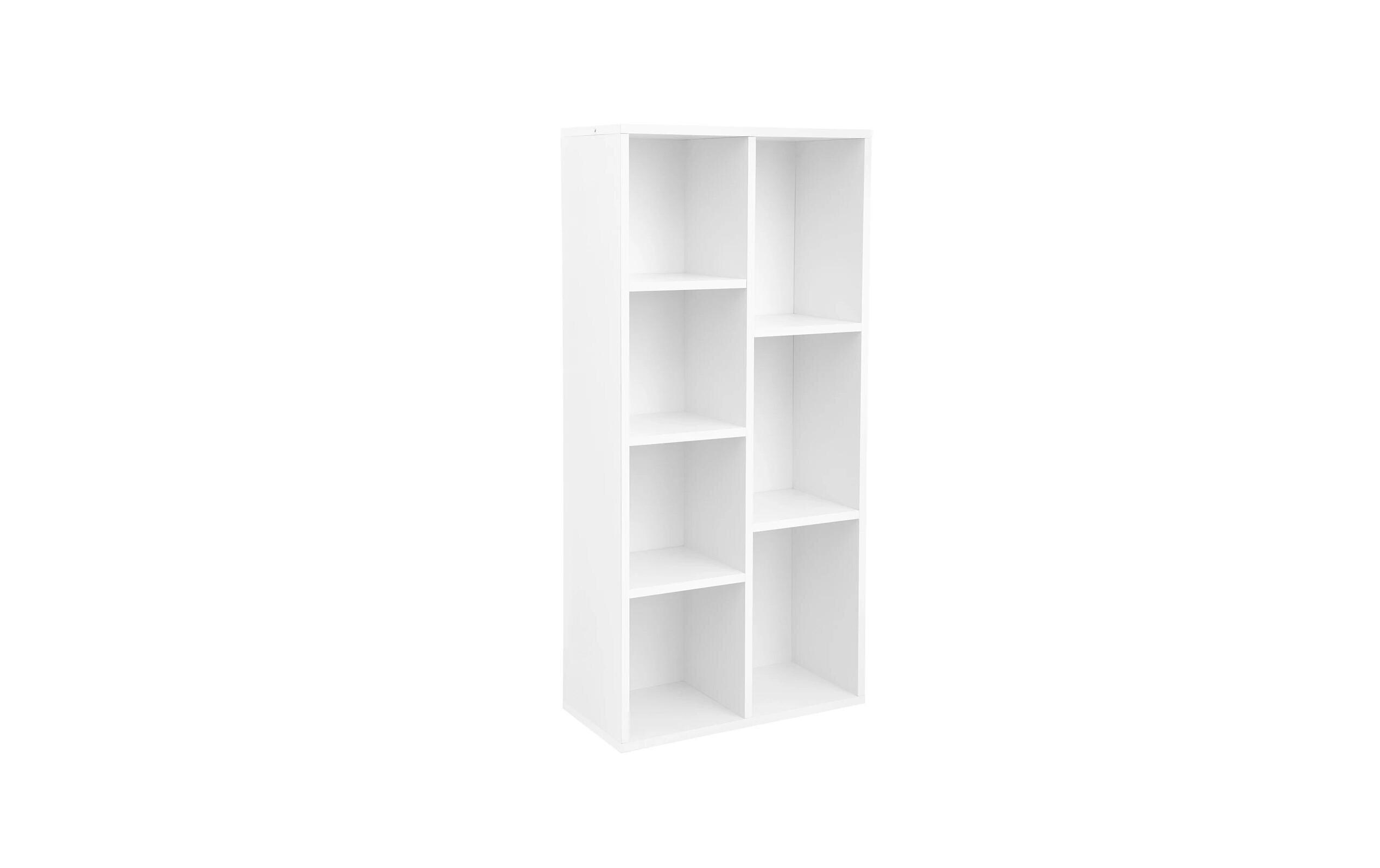 Regal für Bücher 50 x 106 cm, WeissOffenes Standregal