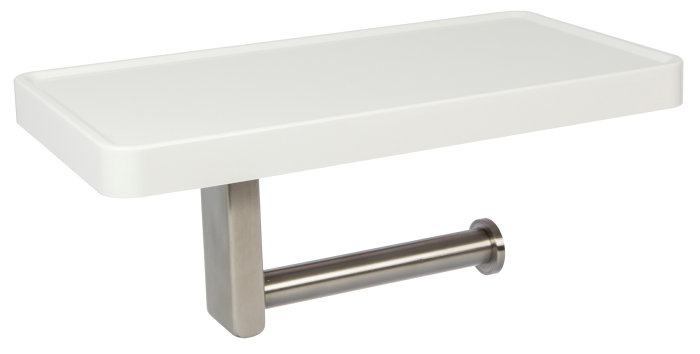 Toiletpapirholder med hylde - New Concept