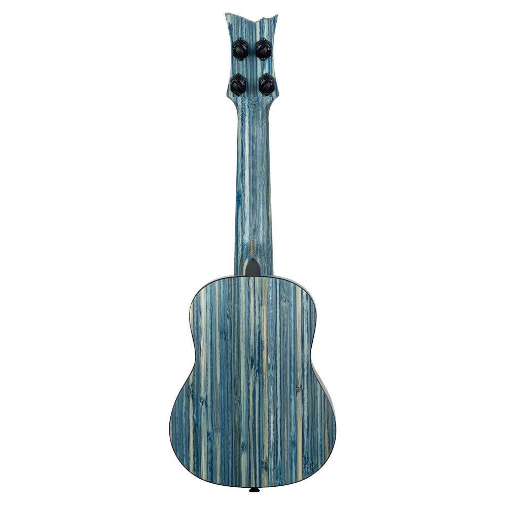 Ortega RUSWB-SO Bamboo Series Soprano Size Ukulele Stonewashed sopraan ukelele met gigbag