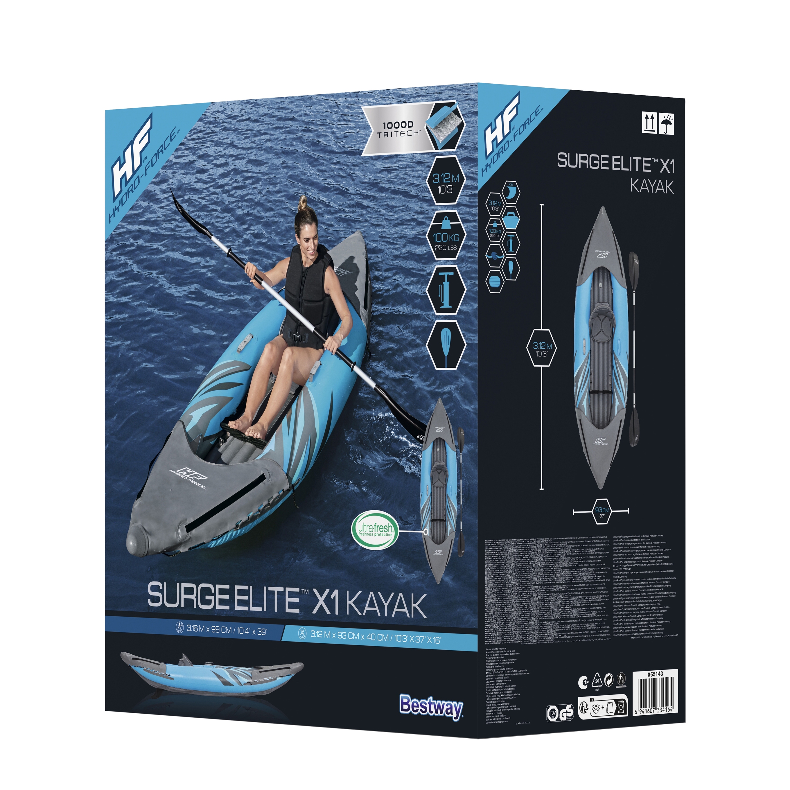 Bestway Kajak SURGE ELITE X1 305 cm