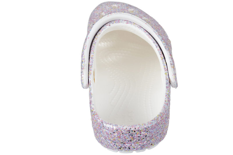 CROCS CLASSIC GLITTER CLOGS I GUMMI
