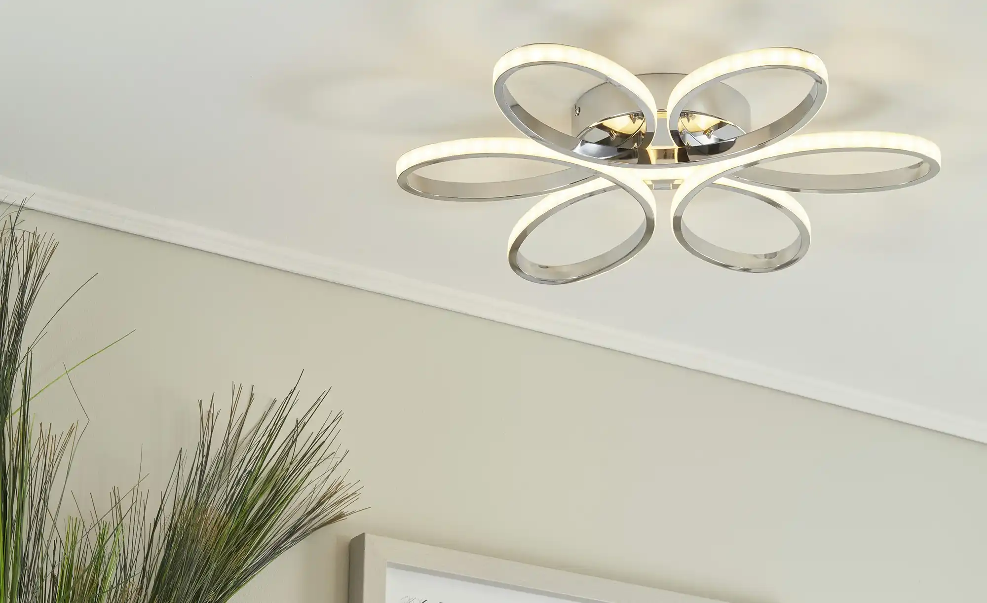 Meisterleuchten LED-Deckenleuchte, chrom