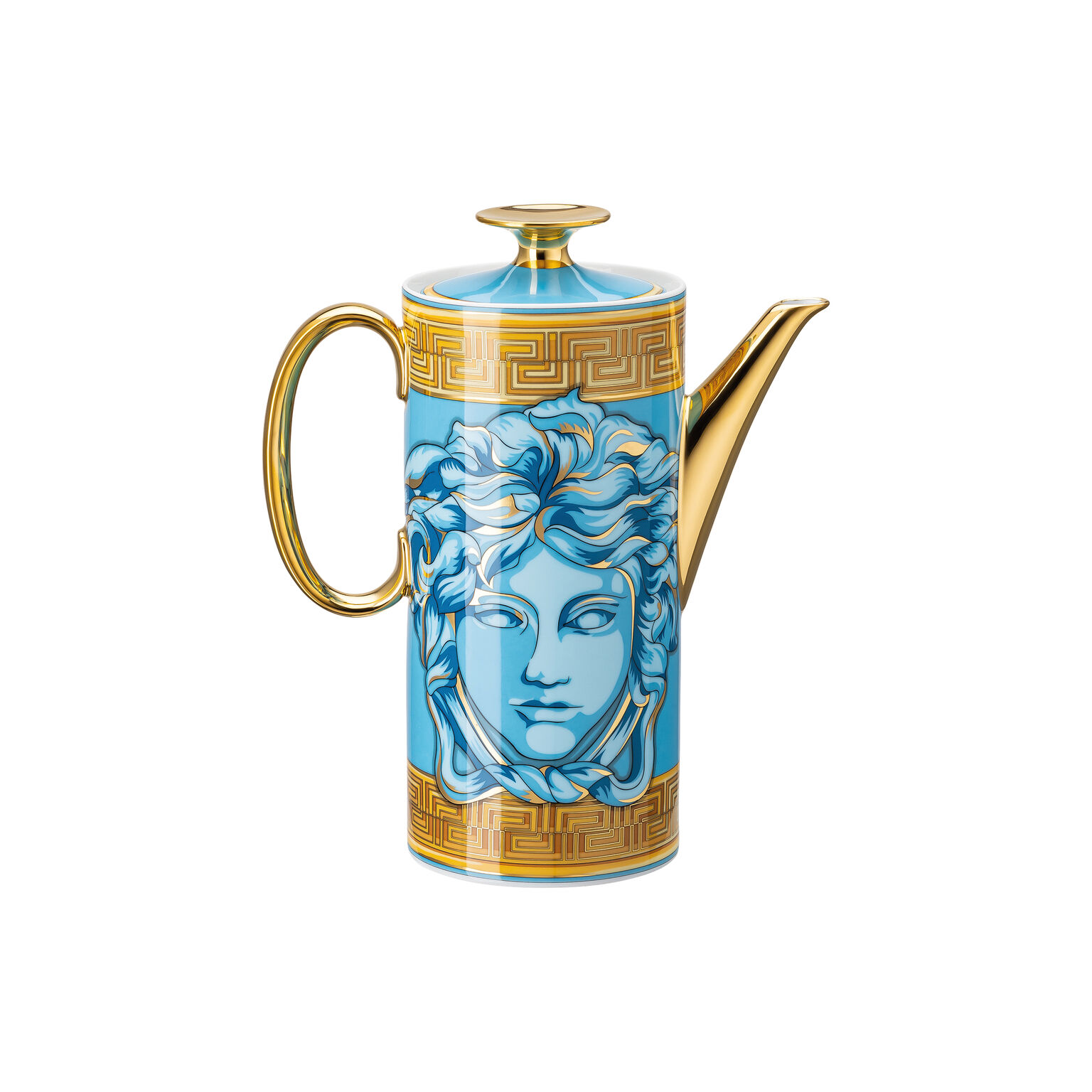 Medusa Amplified Blue Coin Kaffeekanne 6 Pers.