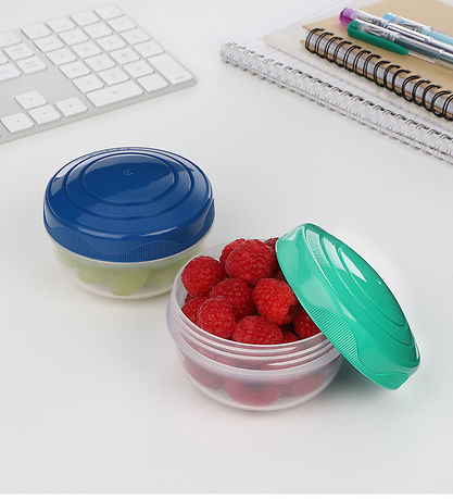 Sistema Beholdere - 2-pak - Portionpod - 210 ml - M?rkebl?/Turki