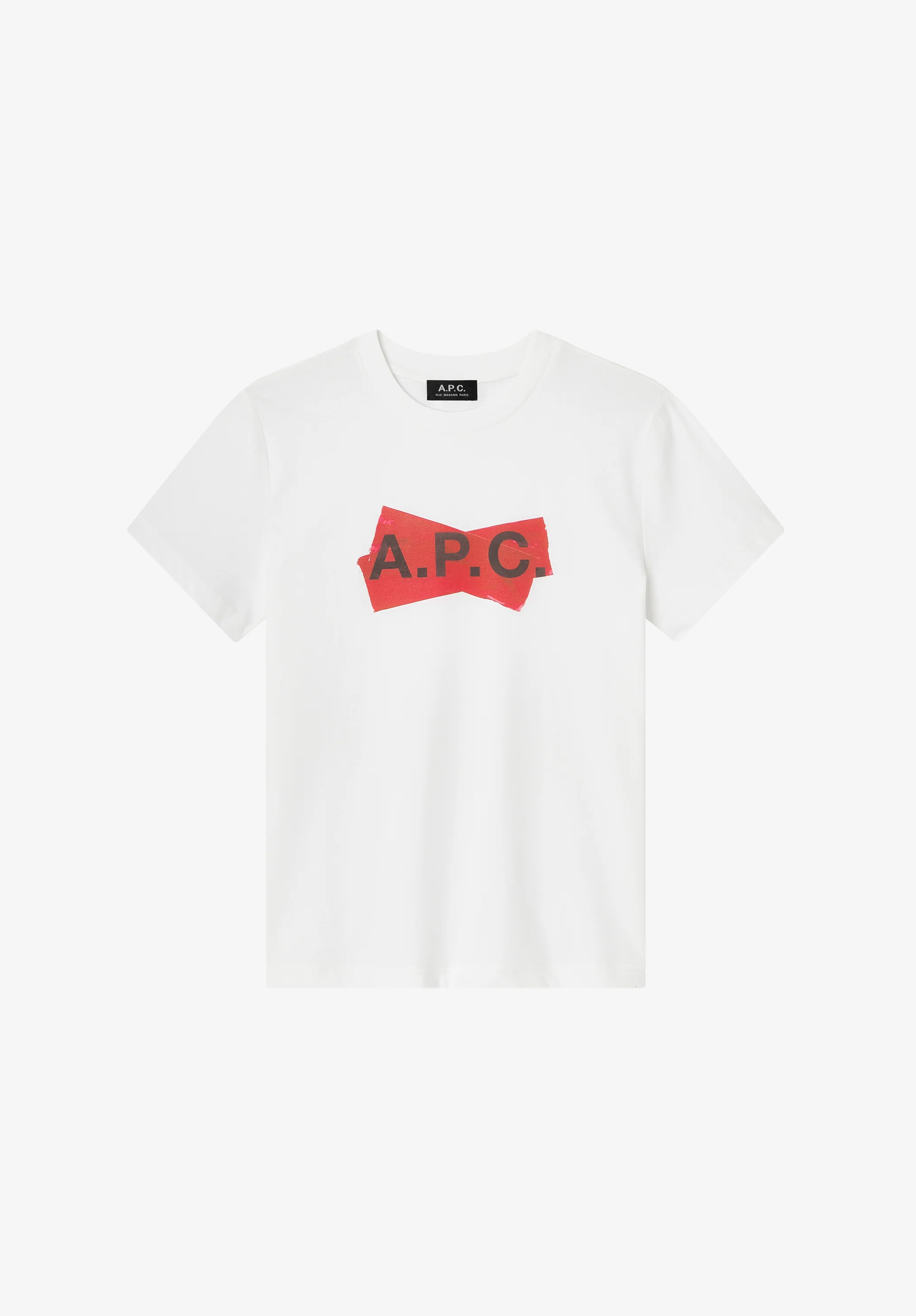 T-shirt scotch rouge - Blanc