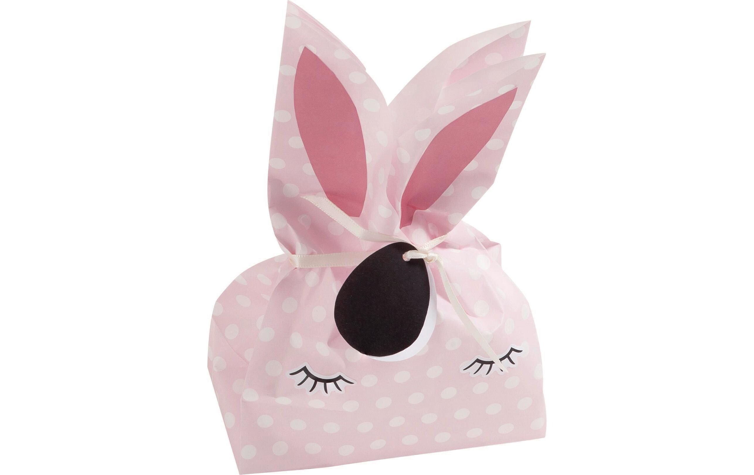 Bastelset Häschen, 9 StückPapiertüten-Set Häschen