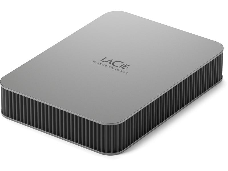 LaCie Externe Festplatte Mobile Drive (2022) 4 TB Externe tragbare Festplatte mit 4 TB Speicherkapazität