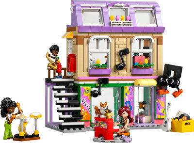LEGO Friends 42653 Musikkbutikk og leilighet