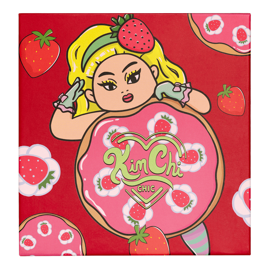 KimChi Chic Donut Collection Eyeshadow Palette Strawberries & Cream 12,8g