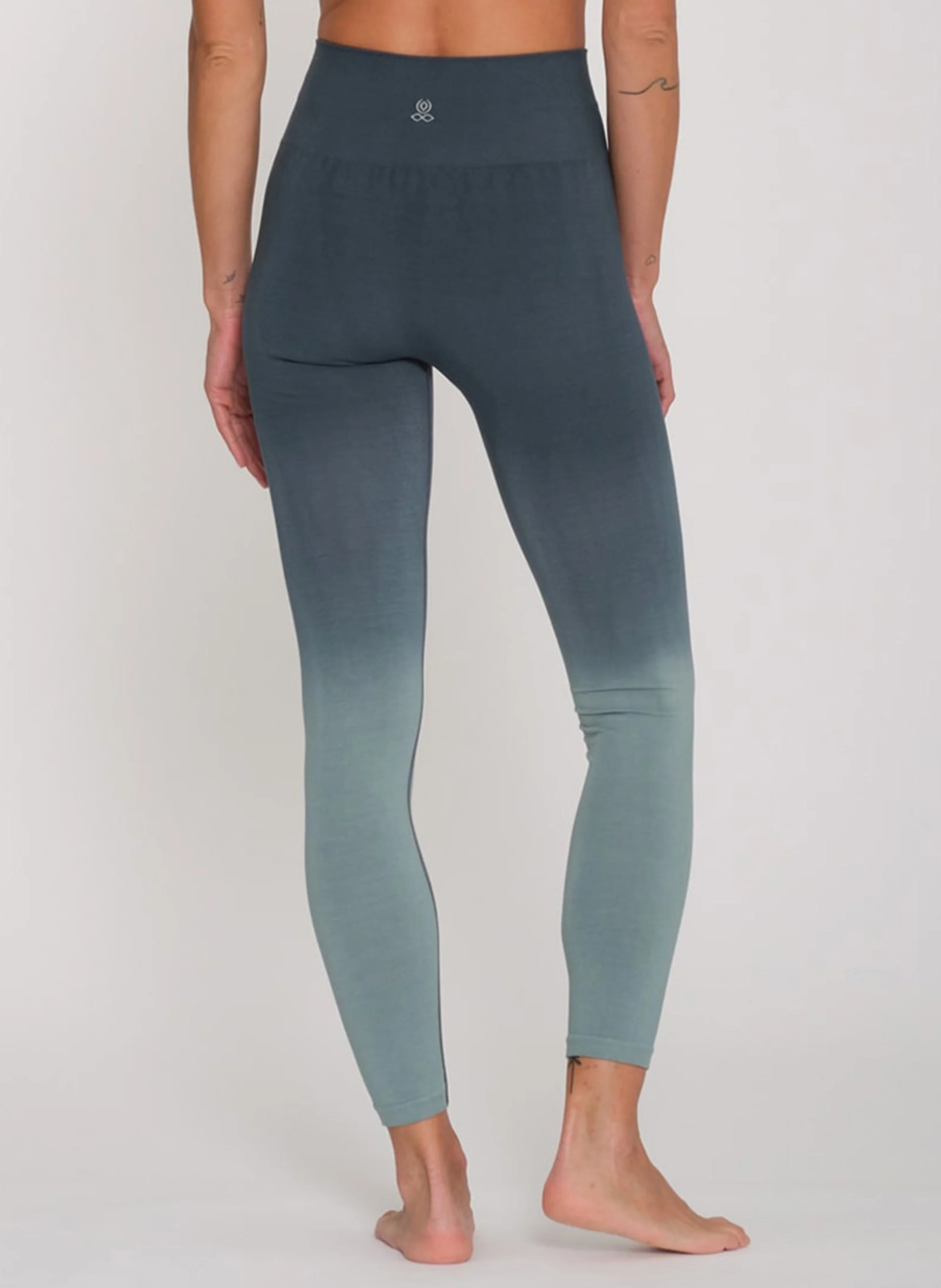 RAISI - Legging taille haute moulant | Vert