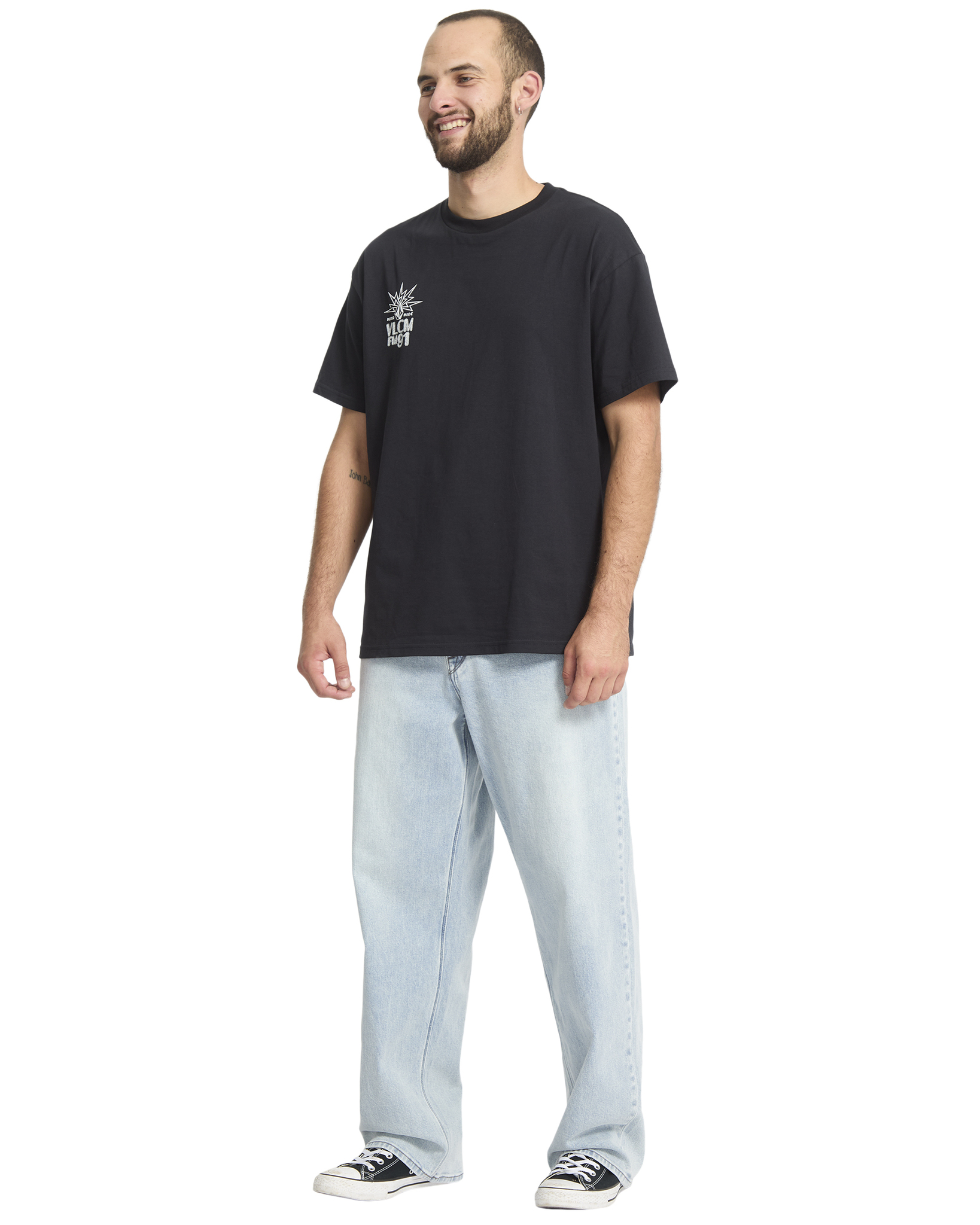 Volcom Billow Denim Pant Black
