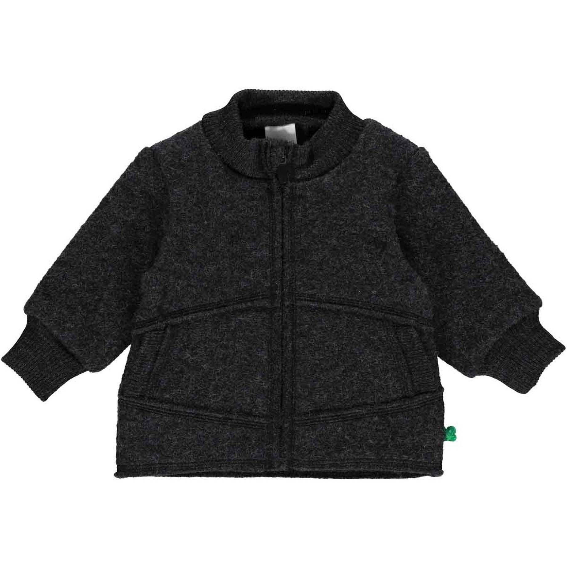 Fred's World by Green Cotton| Kinder Babyjacke aus Wollwalk