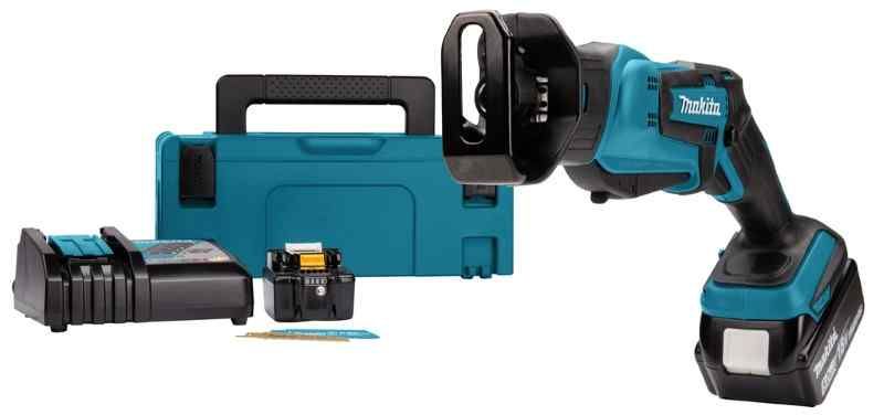 Makita DJR183RTJ 18V Li-ion accu reciprozaag set (2x5.0Ah) in Mbox