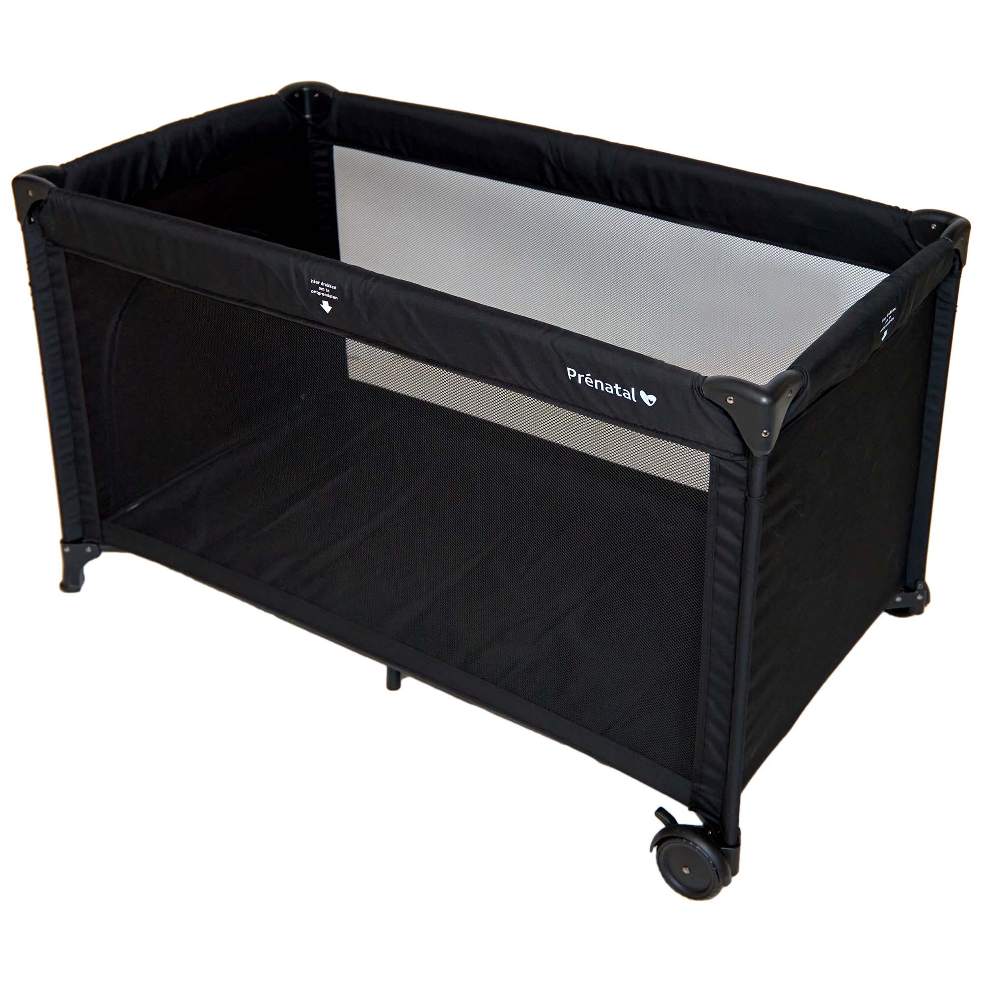 Prenatal campingbedje Luxe Black